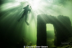 light explosion...
Traun River in Austria - an ancient f... by Claudia Weber-Gebert 